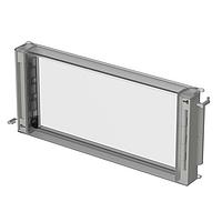 BOPLA 79003300 ປົກຄຸມ COVER, ດ້ານໜ້າ, ຊັດເຈນ, COMBICARD, 323 X 147 X 34MM, PC, RL 7038