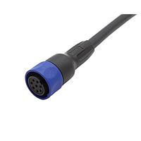 Bulgin PXP4000/001/12S ເສັ້ນສາຍອ່ານສະເຫຼີມ / ເສັ້ນສາຍອັກຕູເວີຕ້າງ ສາຍສະເຫຼີມທີ່ມີການເຊື່ອມຕໍ່ລ່ວງໜ້າ - 1m - 12 ຕິດຕໍ່ - ປຸ່ມສອງດາງ