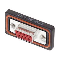 Molex / FCT 172704-0060 ຮັບສະຕິເຄື່ອງ FCT DSUB STR PC RCPT 09 PN SLD RMNT