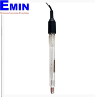 Senseca GE151-BNC-L01-GE pH-electrode, shaft ແກ້ວທົນທານຕໍ່ສານເຄມີ (0 ... 14 pH, 0 ... 80 °C)