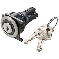 EAO 51-155.022K ກະແຈລົດກະບອງ Keylock IND REC BLK UNV LL