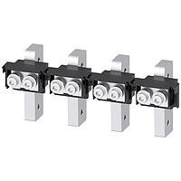 SIEMENS 3VA96040QE00 ການເຊື່ອມຕໍ່ດ້ານຫຼັງ ຂົ້ວຕໍ່ແນວຕັ້ງຮາບພຽງ BRKR 3VA25 1000A 4P REAR CON VERT