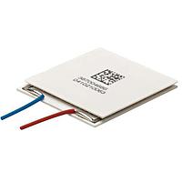 Laird Thermal Systems 387004684 ໂມດູນເທີໂມເອເລັກທຣິກ Peltier ເຄື່ອງເຢັນເທີໂມເອເລັກທຣິກ, ອາວຸດກັນຄວາມຮ້ອນສູງ, 44x40x2.8mm, RTV Seal
