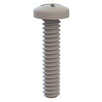 Essentra Components 010632W062PC ກຸ່ມສະກຣູ Phillips Pan Phillips, ໝາຍເລກ #6-32 ການດັບກະດູກ, ຄວາມຍາວ 5/8