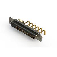 EDAC 630-13W6250-1T2 ຕູ້ຕິດຕໍ່ D-Sub ປະສົມມຸມຂວາ ຕູ້ຕິດຕໍ່ພະລັງງານ Combo D-Sub