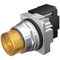 SIEMENS 52PL4J9 ໄຟສະແດງ Pilot Light PILOT LIGHT,AMB,XFMR,INC,480V