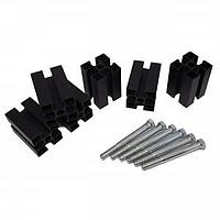 Hammond Manufacturing CAK1924 ຊຸດຕິດຕັ້ງອແດບເຕີ Rail Adapter Kit Adaptor Kit 24 to 19"
