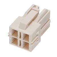Molex 151207-2411 ກອງປະກອບ Receptacle CP-6.5 Recpt Hsg PA66 GW Nat 4Ckt