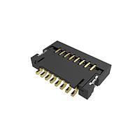 Amphenol FCI 59453-081110ECHLF ຕົວເຊື່ອມ 0.50mm Flex Connectors, FPC/FFC Side Entry ZIF Connector, Surface Mount, 8 Positions, Bottom Contact, 0.50mm (0.020in) Pitch.