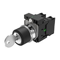 EAO 45-190F.3000.113.108 ສະຫຼຸບສະຕິກກະແຈ Keylock Series 45 Keylock switch, ເຫຼັ້ມ/ພລາສຕິກ KL-KC-KR RONIS 2x45 T254 1NO, 1NO , ຕົວຕໍ່ສະຫນັບສະຫນູນດ້ວຍກະແຈ