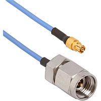 Amphenol SV Microwave 7032-6757 ສາຍສັນຍານ RF SMPM F ເປັນ 2.92mm M C/A .047 ສາຍຍາວລວມ 6"