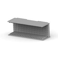 AMP Connectors - TE Connectivity 646482-5 ປົກຄຸມ SHROUD TYPE B 22 COLUMN