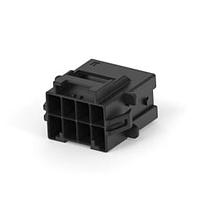 AMP Connectors - TE Connectivity 7-1971775-4 ຮອງຫົວແລະຮອງສາຍສົດ PTL 2X4 CAP PANEL MT HIGH TEMP KEY C BLK