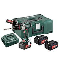 METABO SB 18 LTX IMPULS SET ເຈາະໄມ້ຄ້ອນໄຮ້ສາຍ (18V 3x4Ah Li-ion)