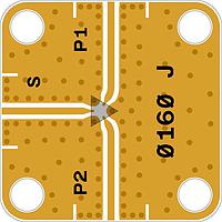 Quantic X-Microwave XR-A2N2-0404D RF Splitter Splitter, PDR05848 [PCB: 0160]
