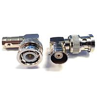 RF Solutions ADP-BNCM-BNCF90 ຕົວແປ RF - ໃນຊຸດ RF Adaptor BNC (ຜູ້ຊາຍ) ໄປ BNC (ຜູ້ຍິງ) ມຸມຂວາ