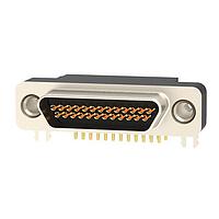 NorComp 581-M25-213L462 ຂໍ້ມູນ Micro-D D-Sub Connectors Female Miniature D-Sub 25 Position Right Angle Vertical Solder