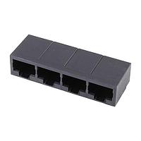 Molex 43223-8140 Ganged RA 8/8/4 RJ-45 ບໍ່ມີຂອງຍືດ ganged