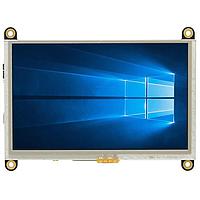 Matrix Orbital HTT50A-TPR-BLM-B0-H5-CH-VPT ມູດູນຈໍ TFT LCD 5 ຢູ່ໃນ TFT ຕ້ານທານ 800x480 HDMI