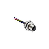 Amphenol LTW M12B-05PFFC-SH8CA0 ເສັ້ນສາຍອ່ານສະເຊນ / ເສັ້ນສາຍອ່ານອັກຕູເວີ M12 ຕົວເຊື່ອມຕໍ່ມິຕຣິກຮູບວົງກົມ, ລະຫັດ B, ເຫລັກ, 4A, 05 ກິ້ນ, ຕົວເຊື່ອມຜູ້ຍິງ, ຕິດຕໍ່ຜູ້ຍິງ, ຮູບຫົວຫົວຫົວ, ການດັບສະກຸນ, ການກວດສອບ, ຕົວຮັບກັບເສັ້ນສາຍ/ສາຍໄຟ, ຄວາມຍາວ 1000mm, IP68 / IP69K