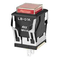 NKK Switches LB01KW01-5C05-JC ໄຟສະແດງ LED ແດງ 5V LED