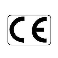 Q-Cee's - TE Connectivity QCE10 ປ້າຍແລະປ້າຍຢ້ຽມຢາມ VINYL CE MARK