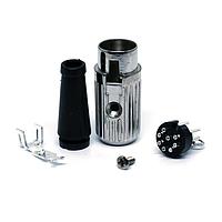 Deltron 590-0800 ປຸ່ມຕໍ່ DIN ປຸ່ມຕິດ NICKEL 8 PIN