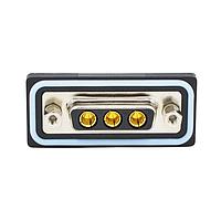 NorComp CDFS3W3203L411 ຕົວເຊື່ອມຕໍ່ Mixed Contact D-Sub 3W3 ຖ້ວຍບິນ F FL 4-40 ການກວດສອບ int thrd 40 Amp