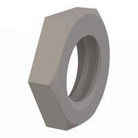 Essentra Components 0437516HJN ແຈມນັດເຮັກຊ໌ Jam Nut, 3/8-16 Thread, .125 Height