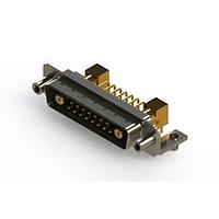 EDAC 629-17W2240-5N5 ຕູ້ຕິດຕໍ່ D-Sub ປະສົມມຸມຂວາ ຕູ້ຕິດຕໍ່ພະລັງງານ Combo D-Sub