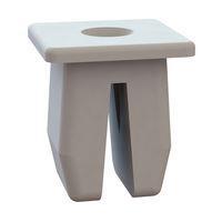 Essentra Components 60SGN01177 ກະແຈສະກອນ Grommet Nut, .275x.275 ຮູ, .187-.250 Panel Thk