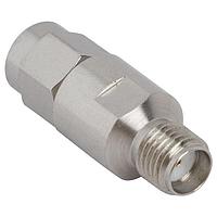 Amphenol RF ATS-1M1F-06DB2W ຕົວຫຼຸດສະເຕີມທີ່ມີການເຊື່ອມຕໍ່ Connectorized Attenuators SMA Jack to SMA Plug Attenuator, 6 dB,2W