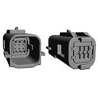 AMP Connectors - TE Connectivity 1924212-1 ກອງປົກຄຸມ ASSY, CAP, 2X3, SEALED, 0.64, OPEN