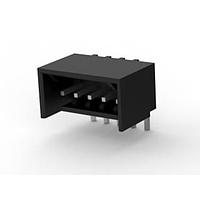 AMP Connectors - TE Connectivity 2-644488-5 ຫົວຂໍ້ SHROUDED HEADER 5P ມຸມຂວາ Post tin