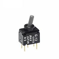 NKK Switches G12AP ສະກອງປຸ່ມສະກັດຂອງຂະໜາດນ້ອຍສຸດ ON-NONE-ON SPDT