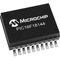 Microchip Technology PIC16F18144-E/SS MCU's 7KB Flash, 512B RAM, 128B EEPROM, 12b Diff. ADCC, 2x16-bit dual PWM