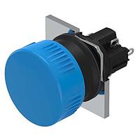 EAO 51-156.0256 ກະແຈສະລິດ Keylock Switches Actuator, 24,5 mm, ຫົວເຫມືອງ, ບໍ່ມີແສງສະຫວ່າງ, ສີຟ້າ, ພລາສຕິກ, ບໍ່ແຈ້ງແຈງ, ສີດໍາ, ພລາສຕິກ, 1 NC / 1 NO, ປະຈຸບັນ Momentary, ຂໍ້ຕໍ່ການບວດ Soldering terminal, IP65, ຕາມມາດຕະຖານ DIN EN 60529