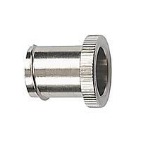 HellermannTyton FSU20-E ຕິດຕັ້ງທ້າຍທ່ອງສາຍ HelaGuard Metallic Conduit End Cap Insert, ຍືນຍົງ 0.50" (20mm) ໄດເມັດ, NPB Metal, 10/ຊຸດ