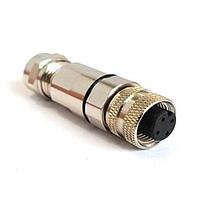 Bulgin PXMBNI12FBF08XSCPG9 ປຸ່ມຕົວຕົວ M12 8P ຊອກເກດ Cu Ni PG9 Flex Body