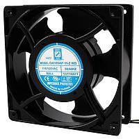 Orion Fans OA109AP-11-2WB ພັງລົມ AC Axial Fan, 120x120x38mm, 115VAC, 70CFM, 11W, 35dBA, 2300RPM, Ball, Lead Wires