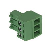 Molex 39500-5003 ປລັກ 3.5MM ເອຍຣົໂປ RA G URO PLUG RA GRN 3CKT