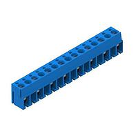 Wurth Elektronik 691101810008 ຕົວປ້ອງກັນສາຍສວນ WR-TBL 10.0mm pitch Modular THT ສີຟ້າ ການເຂົ້າສາຍແນວຮອງ Wire Protector 12.6mm ສູງ 8P