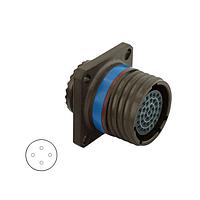 Eaton Souriau-Sunbank D38999/20JC4SA ຮັບສະຕິເຄື່ອງປະສົມຮູບສີ່ແຫ່ງຂອງຮັບສະຕິເຄື່ອງ, ສີຂົນອົລິບດຣາບການຄອດີເມຍມ, ມີຕິດຕໍ່ຜູ້ຍິງ