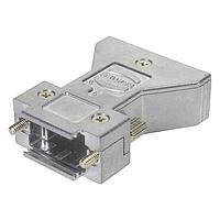 HARTING 61030013110010 ຝາຫົວ D-Sub D-Sub 9pin Inducom Metal Hood ຮຸ່ນ 1, 2 ທາງເຂົ້າດ້ານເທິງ, ນັ້ມສະຫວ່າງ M3, ບໍ່ມີບລັອກດິນພາຍໃນ