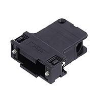 Molex / FCT 173111-0030 D-Sub Backshells 15P ໝວດພິເສດ PLASTIC HOOD ອອກມາຈາກສາຍເຄັບແບບມຸມ