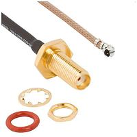 Amphenol RF 095-902-568-300 ສາຍສະບັບ RF AMC SMA STR Jack RG-178 50 Ohm 300 mm