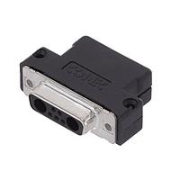 Amphenol CONEC 13-000380 Mixed Contact D-Sub Connectors D-SUB HOOD 7W2 SKT JCK SCRW PHILIP HEAD