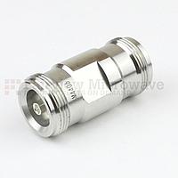 Fairview Microwave SM4406 4.1/9.5 Mini DIN Female to 4.1/9.5 Mini DIN Female Adapter IP67 Mated(6 Ghz)