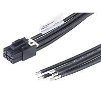Molex 224086-1063 OTS ການປະກອບສາຍສະເພາະ Mini-Fit Max ຜູ້ຍິງ-ເຖິງ Pigtail Cable ASSY ການປົດປ່ອຍດ້ວຍບ້ານ Tin Plt 6 Ckts 300mm Lgth 2.5mm Blk