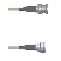 Amphenol Custom Cable Q-0M056000H048i ສາຍສັ້ນ RF BNC-SP/TNC-SP G142 48I